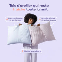 Taies d’oreiller rafraîchissantes (Lot de 2)