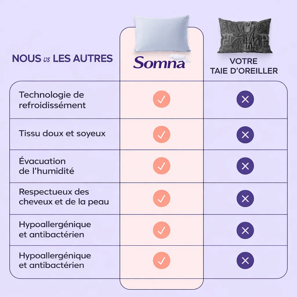 Taies d’oreiller rafraîchissantes (Lot de 2)